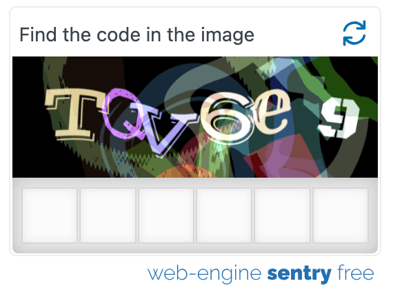 Sentry basic captcha